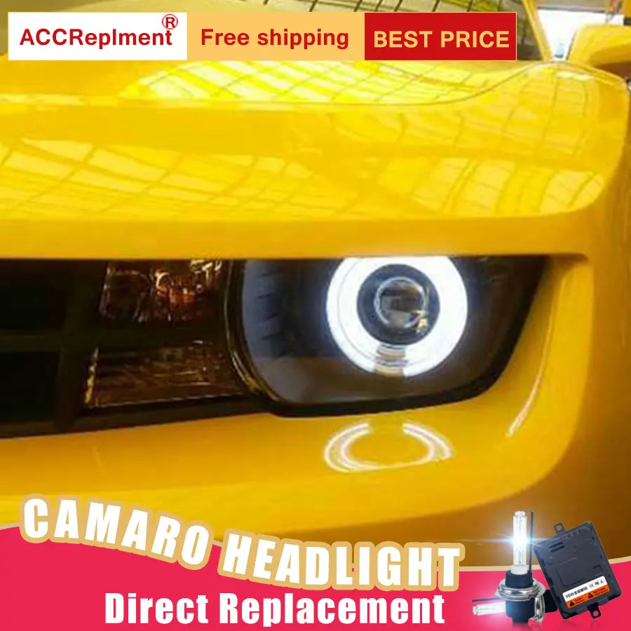 2 шт. светодиодный светодиодные фары для автомобиля Chevrolet Camaro 2010-2012 | Автомобили и
