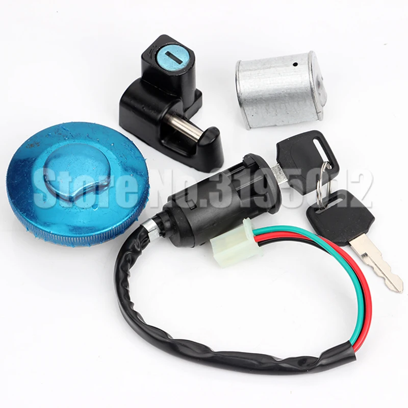 Ignition Lock Fuel Tank Cap Lock Helmet Lock Anti theft Lock monkey z50