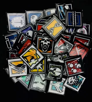 

Printed Rainbow Six Siege Patch Embroidery Tactical Rainbow Six Badge Printed Combat Armband Brassard 6.5*6.5cm