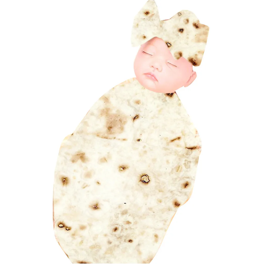 tortilla baby swaddle blanket
