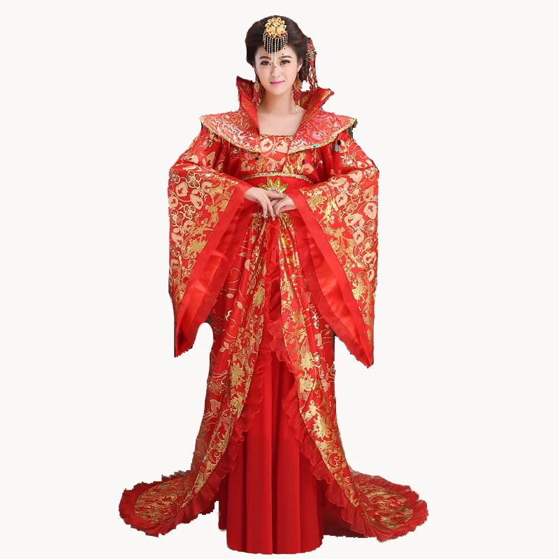 Высококачественная дизайнерская традиционная Женская одежда hanfu костюм
