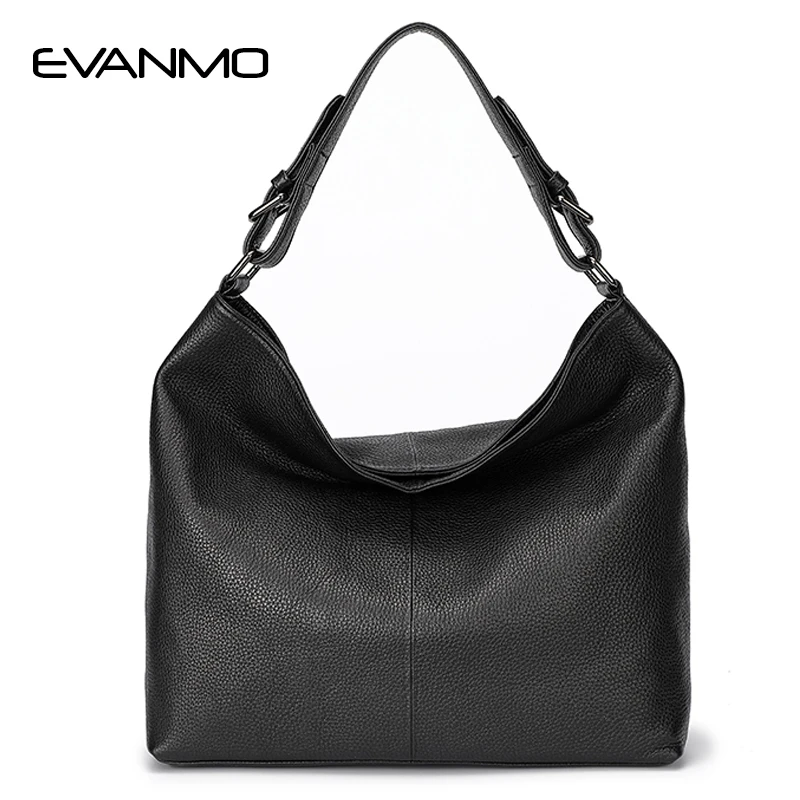 

Autumn And Winter Woman Leather Handbags Genuine Leather Bag Female Hobos Shoulder Crossbody Bags High Quality Leather Bag E