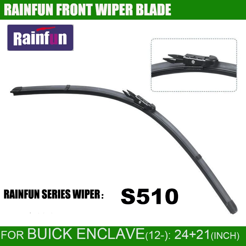 Щетка стеклоочистителя для автомобиля RAINFUN S510 Buick ENCLAVE(12-) pinch tab стеклоочиститель с