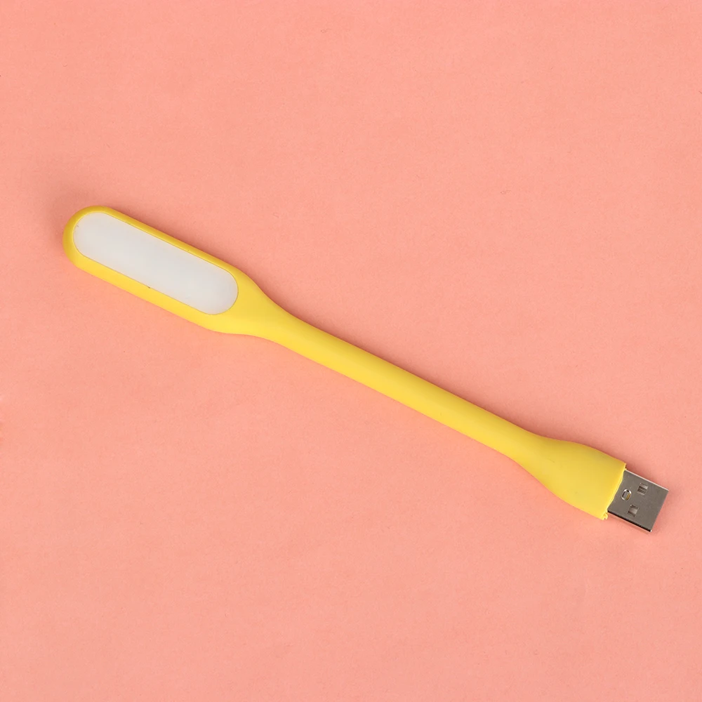 1 шт. гибкий мини USB светодиодный светильник лампа для чтения для компьютера ноутбук яркие аксессуары для ноутбуков