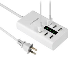 Многофункциональное зарядное устройство с 6 usb-портами, адаптер питания для путешествий, умное зарядное устройство для телефона, планшета