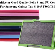 30 шт. по DHL/FedEx с ручкой слот подставка PU покрытие чехол-книжка для samsung Galaxy Tab S 10,5 t800 T805