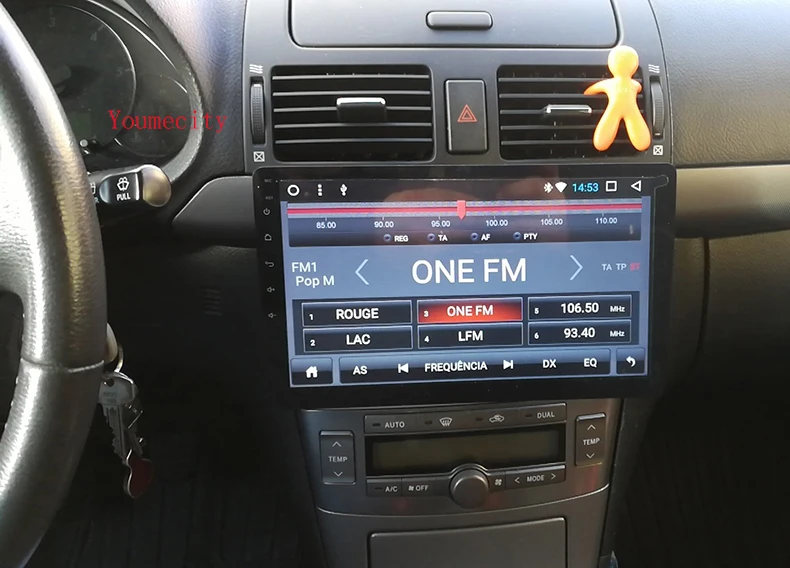 Youmecity 10 pulgadas pantalla Octa core 2 din android 8,1 coche universal Radio doble DVD de navegación GPS en dash PC de vídeo estéreo wifi
