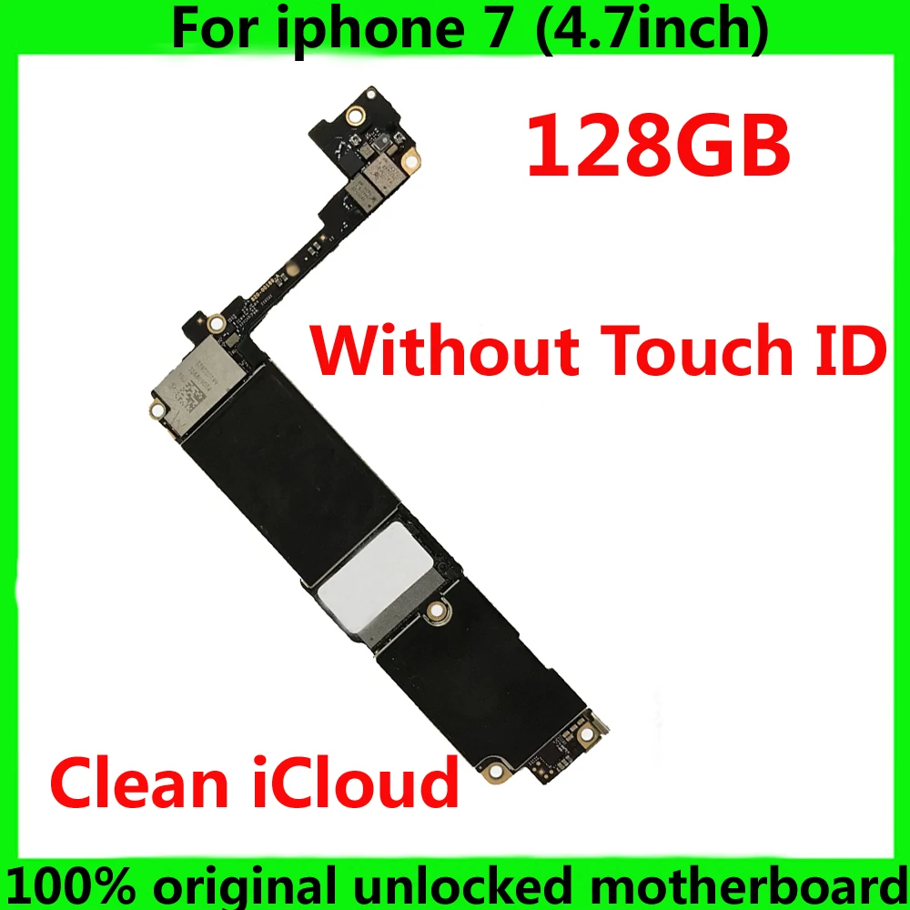 Хорошая рабочая материнская плата высокого качества для iphone 7 128GB оригинальная
