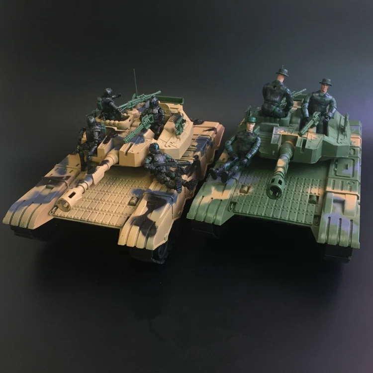 1/18 военный автомобиль игрушечный транспорт 3,75 дюймов бронированный Военный танк 2 цвета для мальчика подарок на день рождения