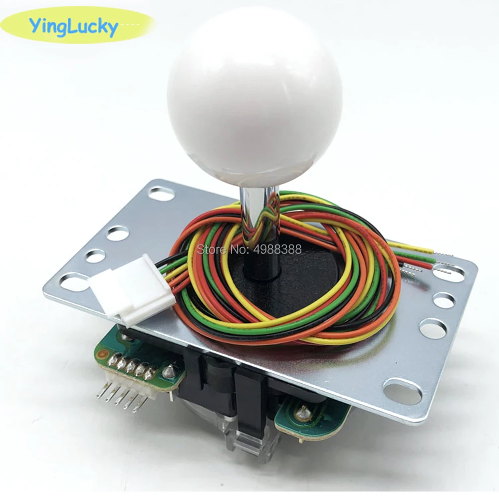 SANWA Джойстик DIY de cero retraso Arcade Kit USB codificador PC аркадный джойстик Sanwa JLF TP 8YT para