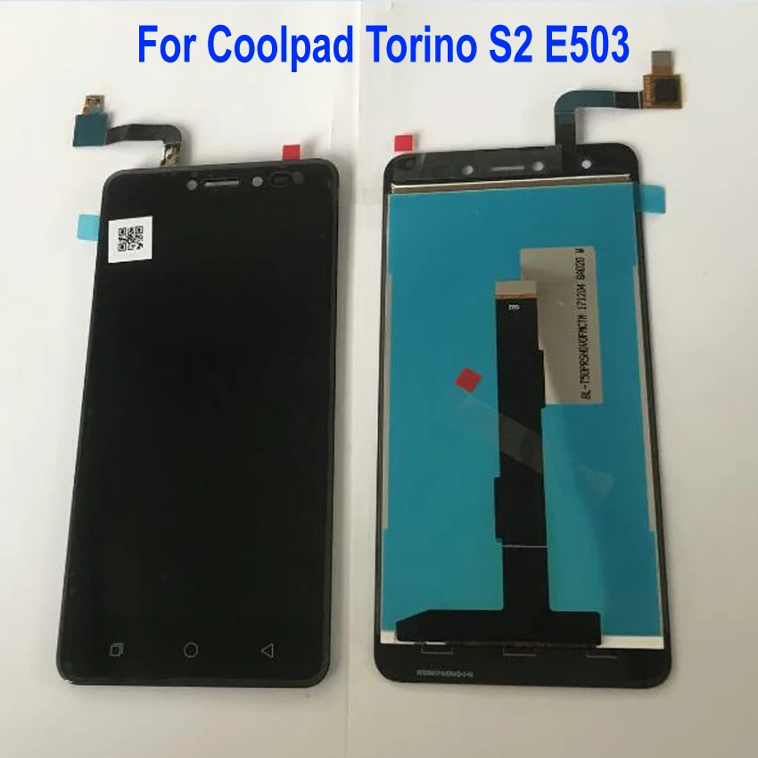 

100% Tested Working Original Full LCD Display Touch Panel Screen Digitizer Assembly For Coolpad Torino S2 E503 3505 Phone Sensor