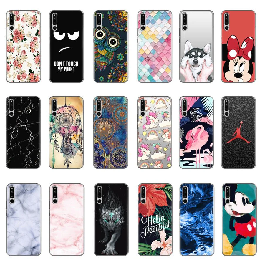 Phone Case for Huawei Honor Magic 2 Silicone Soft TPU Cartoon Cute Magic2 Back Cover Funda Capa |