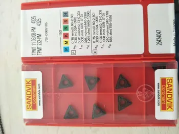 

10PCS CARBIDE INSERT TPMT110308-PM 4325