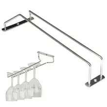 Хромированный винный бокал для шампанского стакан вешалки держатель+ Винты Набор 35 см