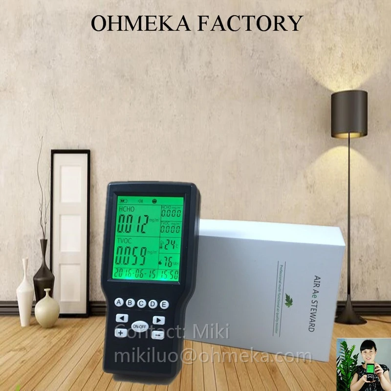 

CE RoSH standard TVOC Detector /Formaldehyde Detector /Air Quality Monitor