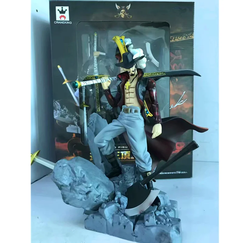 26 см одна штука Dracule Mihawk фигурку Статуэтка из ПВХ Hawkeye миры первый фехтовальщик
