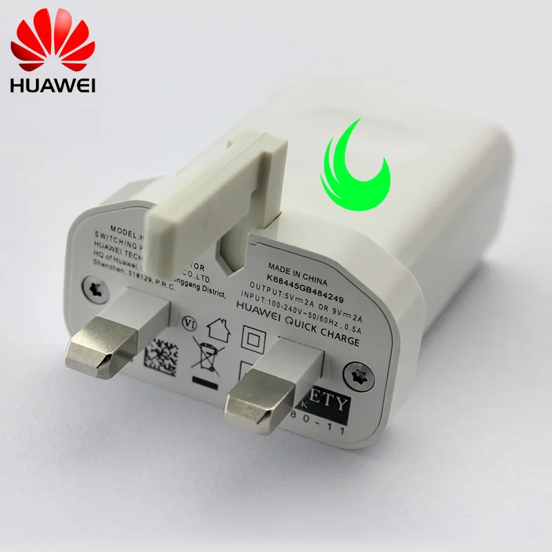 Оригинальный huawei P20 lite зарядное устройство QC 2 0 Quick 9V 2A адаптер быстрой зарядки USB