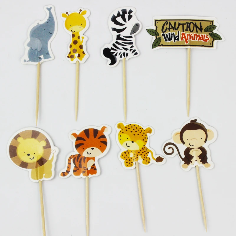 Animal Cupcake Toppers Cake Supplies Animal Cupcake Toppers Cake Supplies