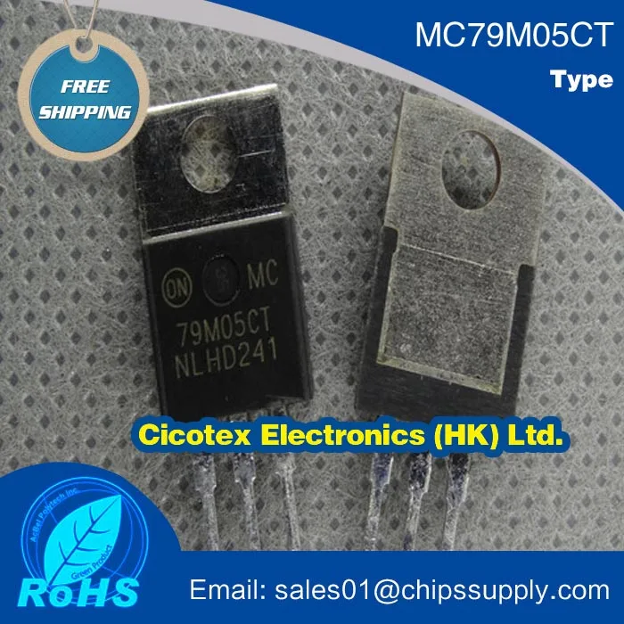 

MC79M05CT three-terminal regulator TO220 iron