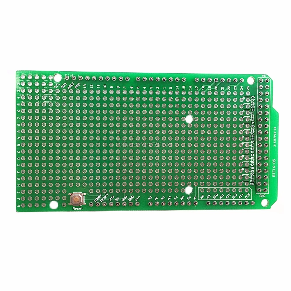 Двухсторонний PCB прототип для MEGA 2560 R3 щит доска DIY Прямая поставка|Двусторонняя