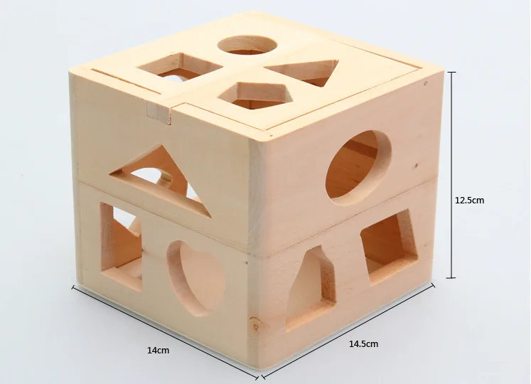 Головоломки Новая Детская образовательная раннего детства цифровой Интеллект коробка Форма соответствия игрушка цифры Детские деревянные игрушки