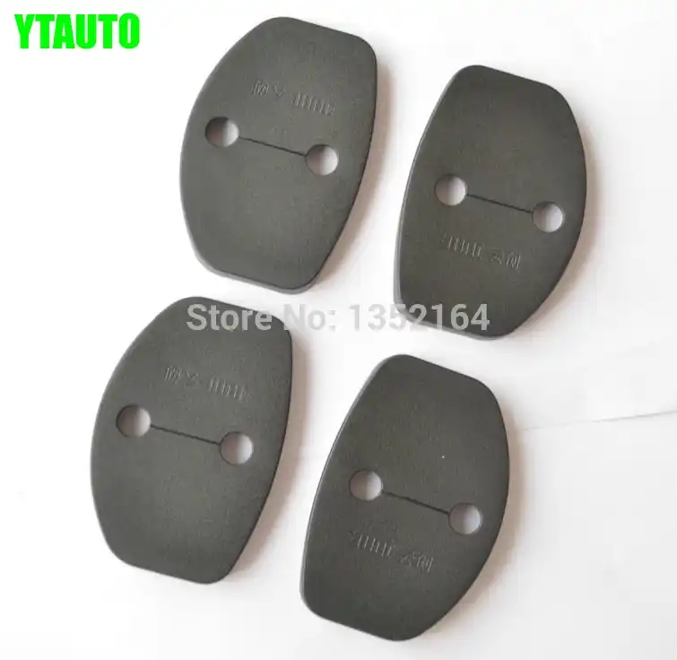 Авто замок пряжки крышки, амортизатор колодки для Skoda Octavia A5 2007-2013,4 шт./лот, автомобильный Стайлинг - изображение