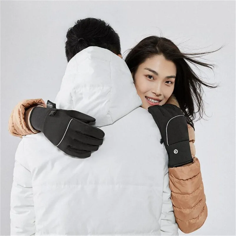 New Version Xiaomi Mijia Qimian Touch Screen Gloves Winter Autumn Outdoor Thicken Warm unisex for driving,moto,fishing unisex (21)