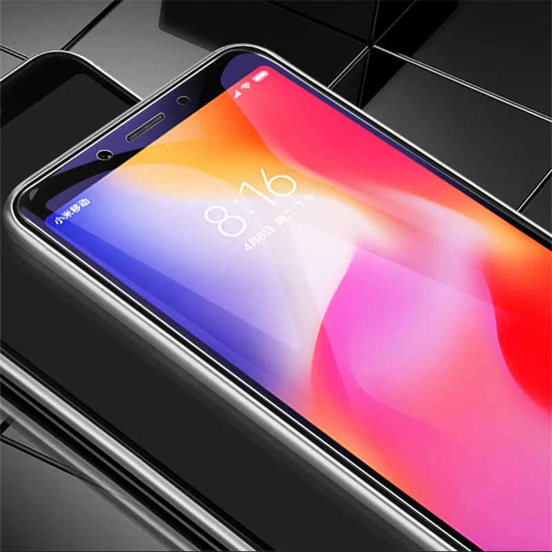 Tempered-Glass-For-Xiaomi-Redmi-6A-redmi6A-Full-cover-Screen-Protector-For-Redmi-6-global-Version