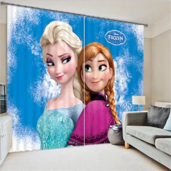 

Customized character Luxury 3D Blackout Window Curtain Drapes For Living room Bed room Hotel Wall Tapestry Cortinas