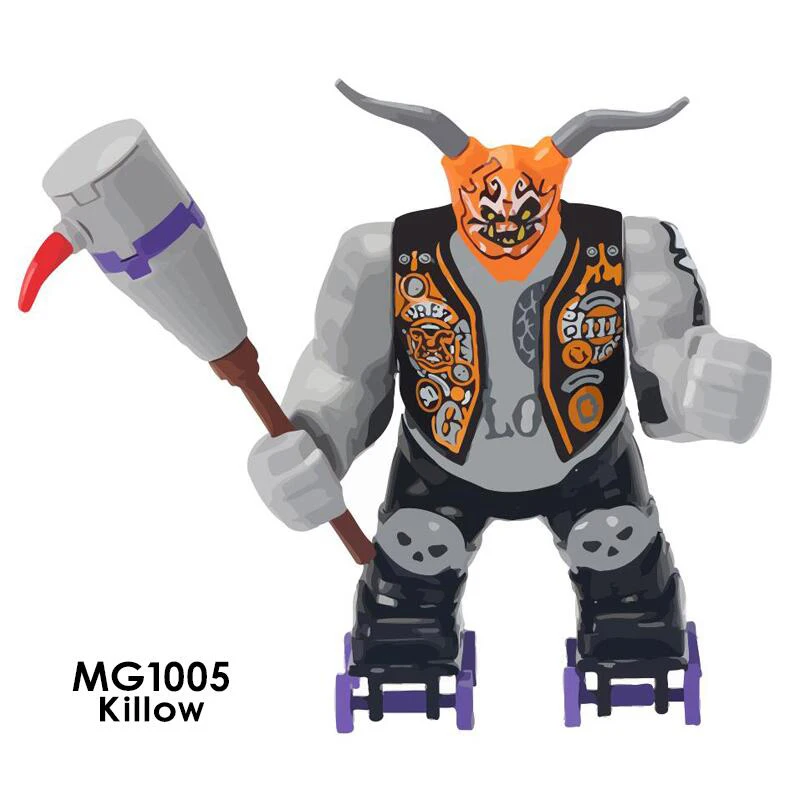

IN STOCK Single Sale Building Blocks Ninja Series Ninja Killow Vs. Samurai X Mecha Chopper Robots Toys