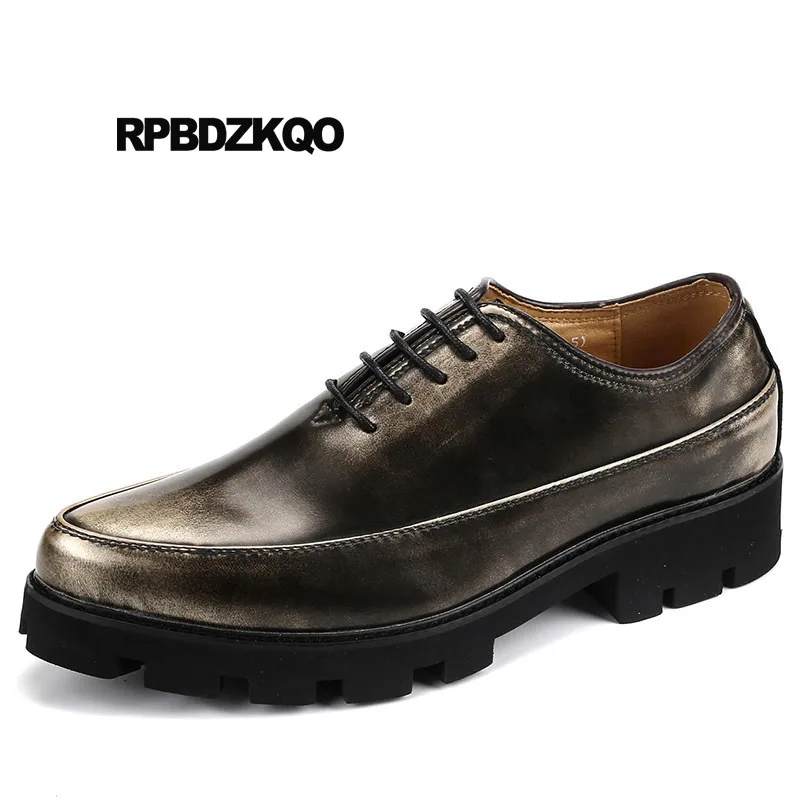 golden Chine 2 Golden Ascenseur Élégant Confort Vintage 1 1 golden De black Or Hommes Mocassins Lacent Caoutchouc Mode Elevator Lianes Partie 2018 Elevator Red D'été 1 Rétro 2 wine wine Casual En Designer black 2 Elevator golden w61CHnIq