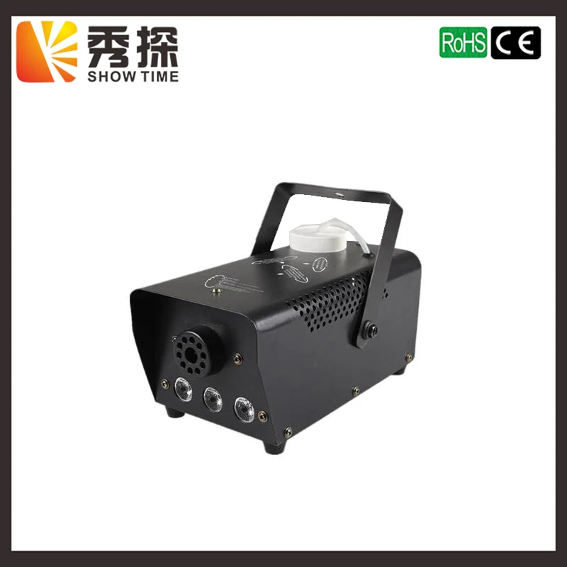 

Free shipping Remote Control LED 400W fog machine/RGB Color change smoke machine Professional for Performance and entertainment