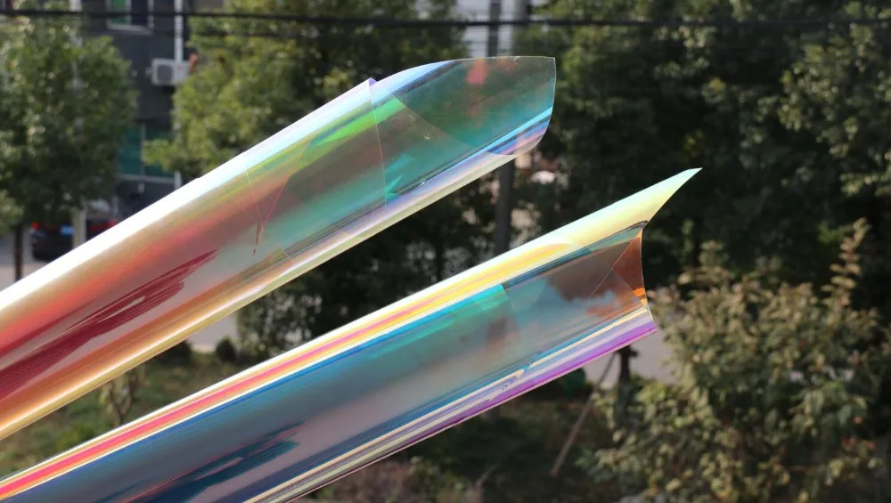 Blaze Chill window film декоративная меняющая цвет Наклейка на окно 0 68 м x 15 м|Декоративная