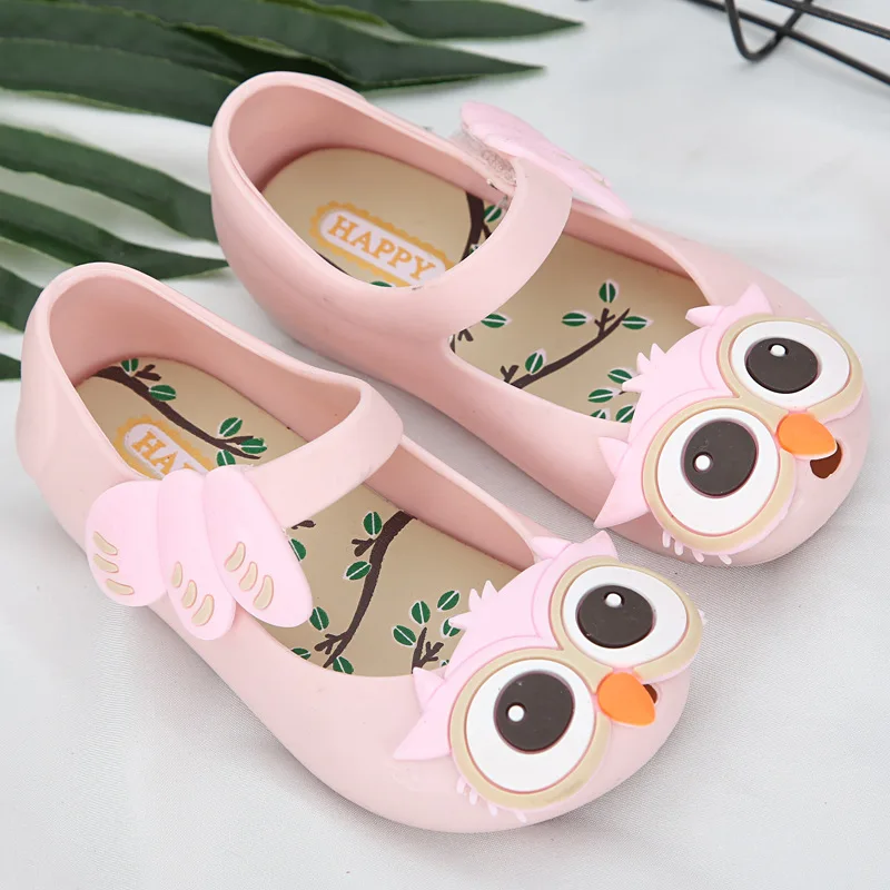 Новые брендовые летние сандалии с рисунком Совы обувь единорогом Melissa Новая