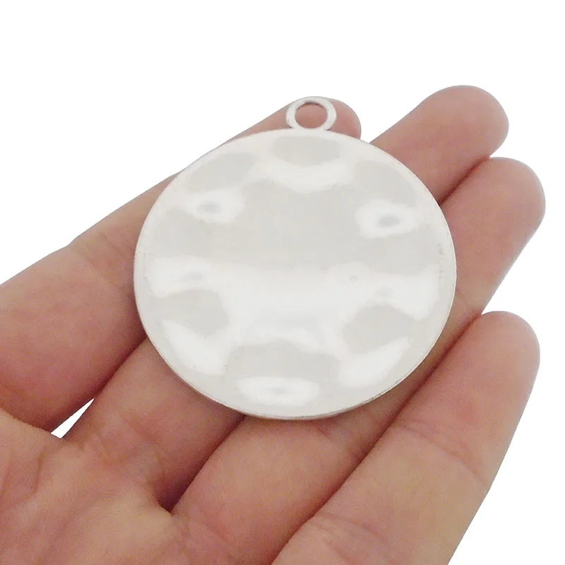 ZXZ-2pcs-Antique-Silver-Enamel-Flower-Round-Charms-Pendants-for-Necklace-Jewelry-Making-Findings-43x43mm