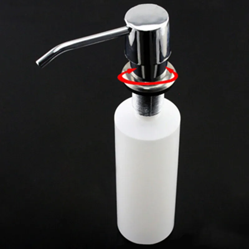 Мыла спрей Кухня жидкого мыла Пластик бутылка раковина Аксессуары для ванной комнаты Dispensador де Liquido