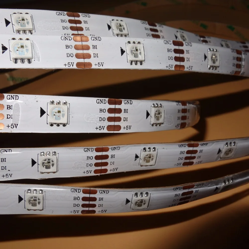 Модифицируемая светодиодная Пиксельная лента 5m 30 светодиодный s/m DC5V WS2813 RGB