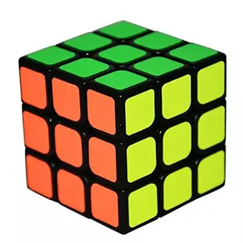 

D-FantiX Qiyi Sail 3x3 Speed Cube Magic Cube Puzzle 56mm Black