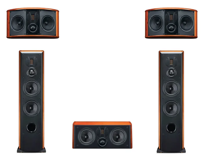

HiVi Swans 5.0 Stereo Sound System Home Theater speaker M6HT Main M6F Center M6C Surround M6R