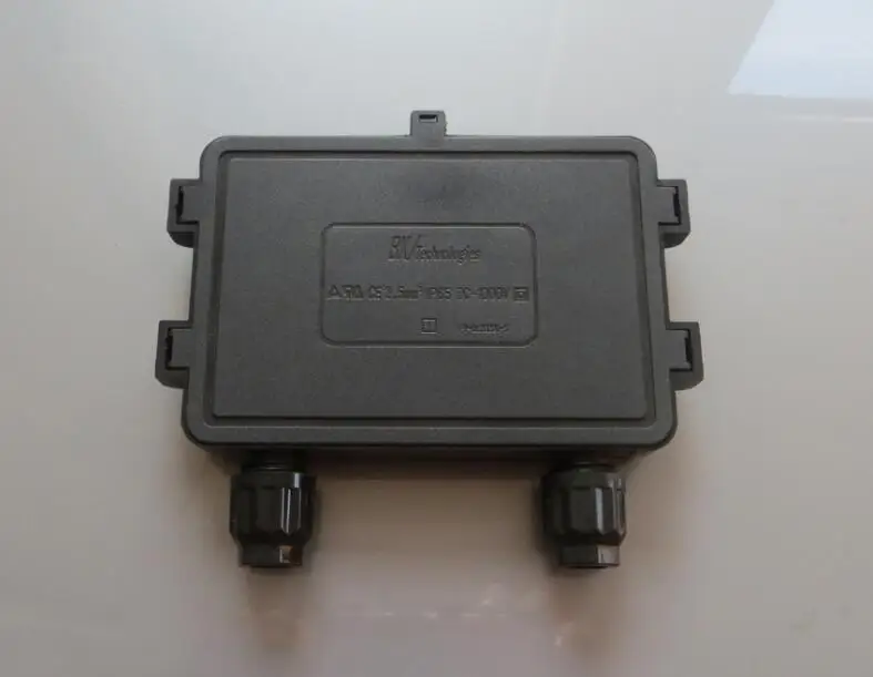 

2020 140W - 200W Solar Junction Box waterproof IP65 for Solar Panel connect PV junction box solar cable connection with diode