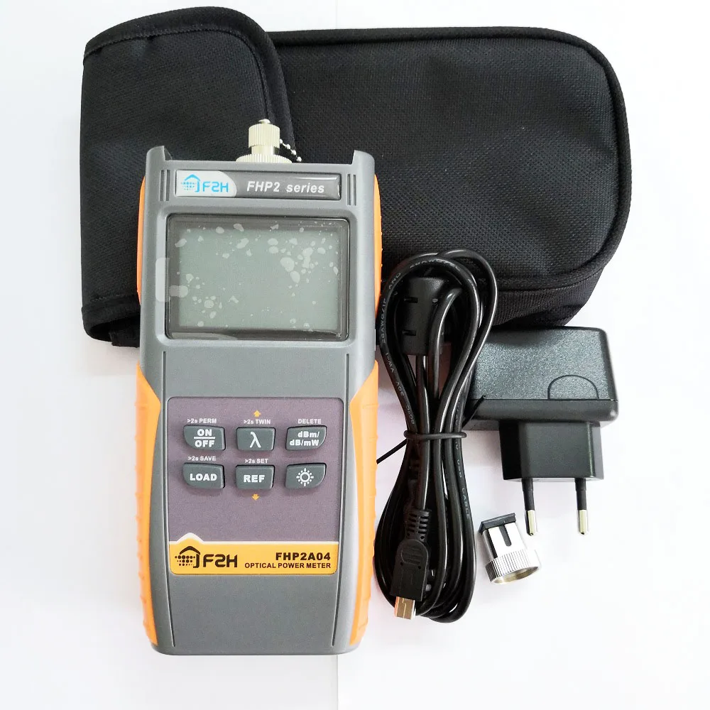 Grandway FHP2A04 Fiber Optic Power Meter with 1000 Data Storage and Rechargeable Battery | Мобильные телефоны и