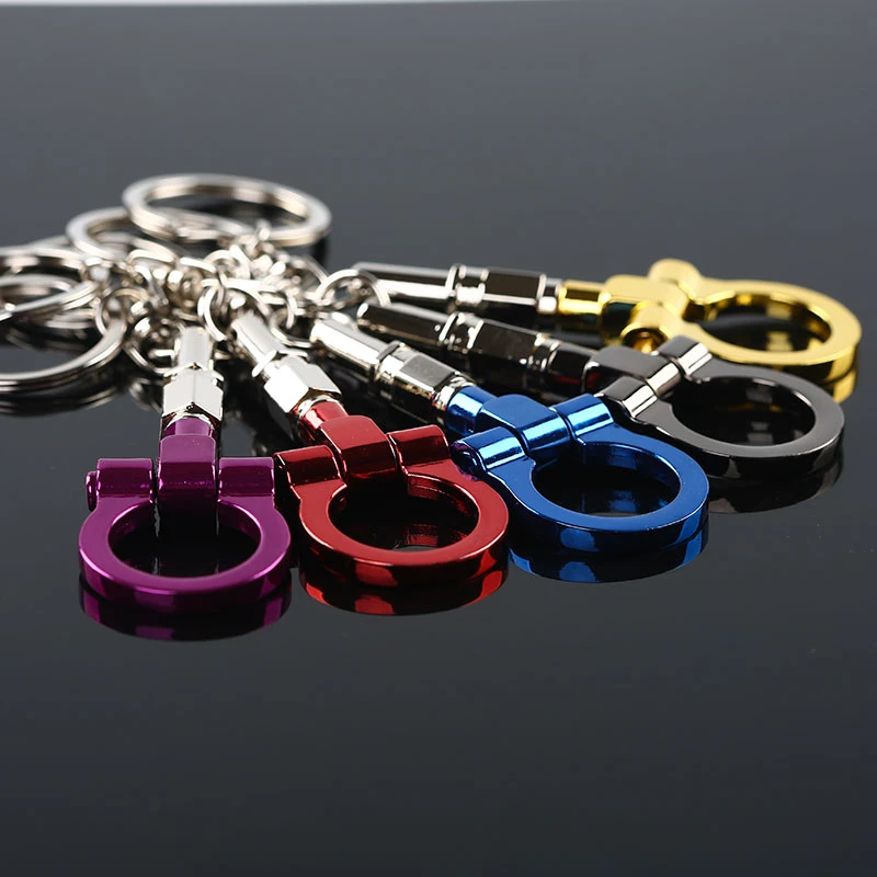 Diseño de Moda ganchos de remolque Tuning mujeres llavero coche accesorios llavero|Llaveros con aro| AliExpress