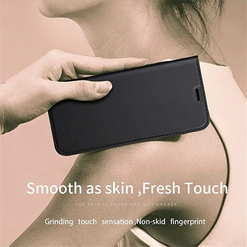 Кожаный чехол для Samsung Galaxy Feel 2 SC 02L высококачественный роскошный Магнитный флип