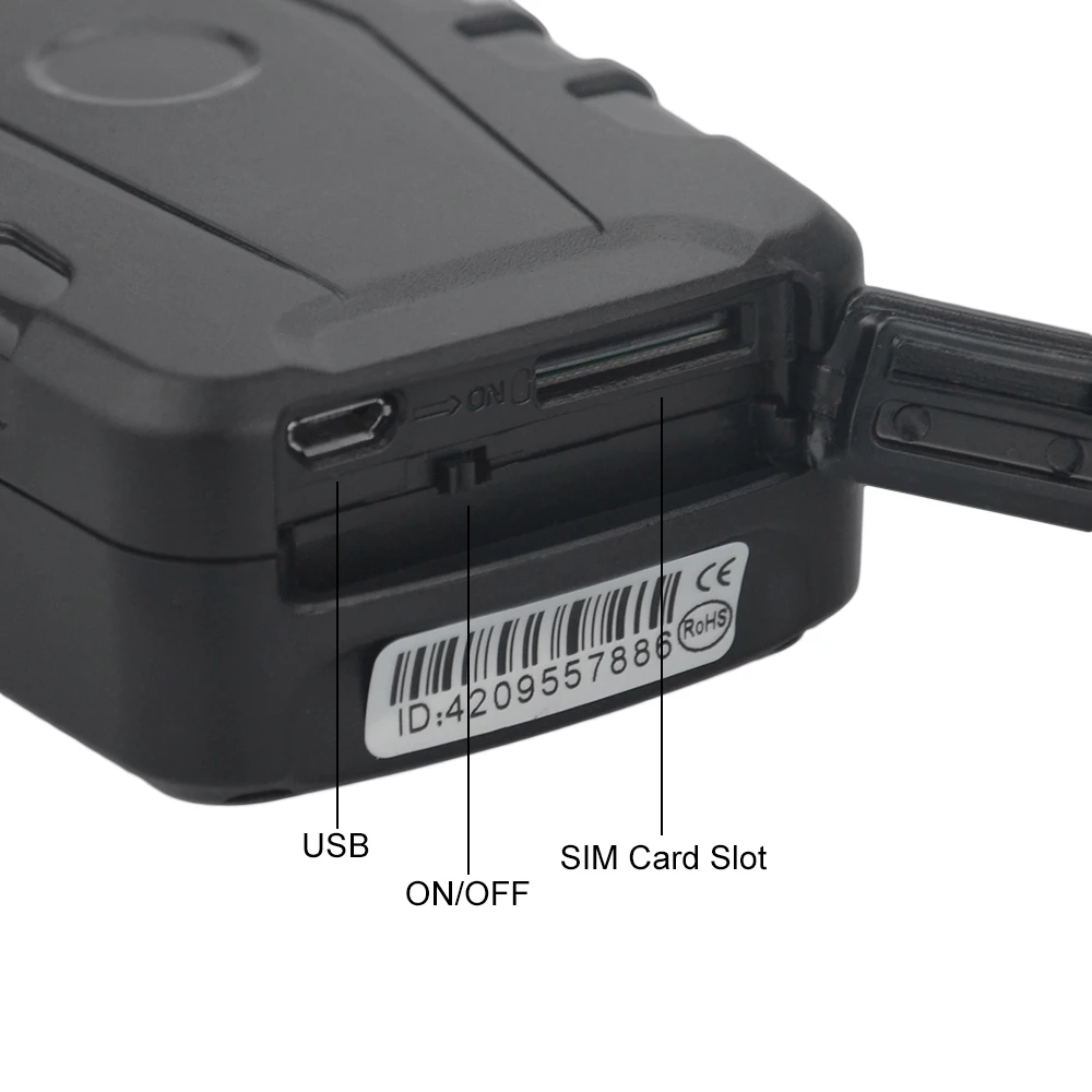10PCS Powerful Magnet Waterproof Car GPS Tracker LK209B Vehicle Tracking Device GPS Locator GSM GPRS Tracker 120 Days Standby