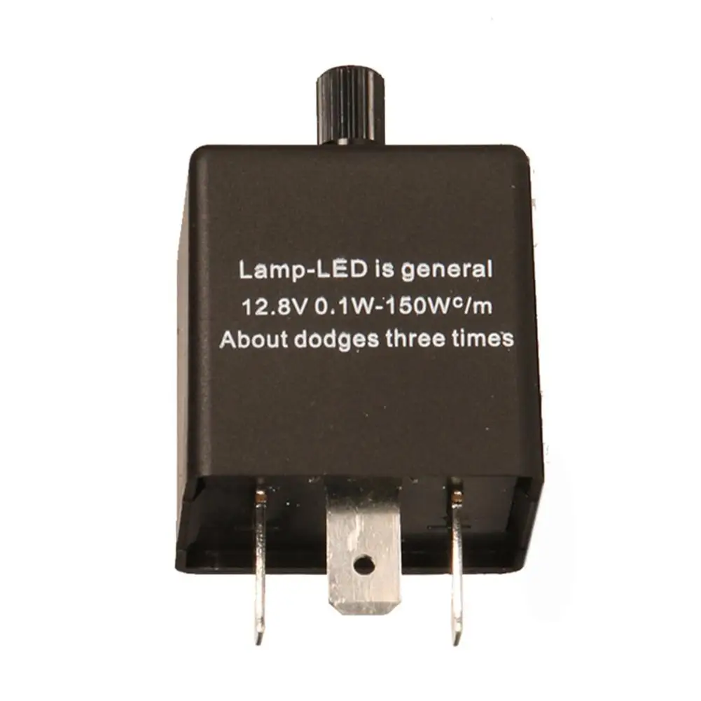 

CF13 JL-02 Adjustable Frequency Car Vehicle LED Light Lamp 3 Pin Flasher Relay temperature range and long life