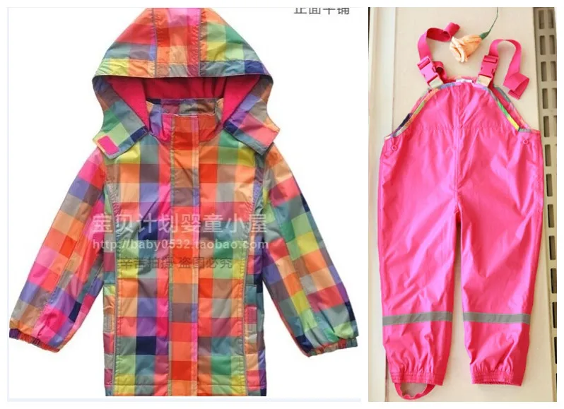 Boys and girls autumn and winter baby waterproof and windproof children