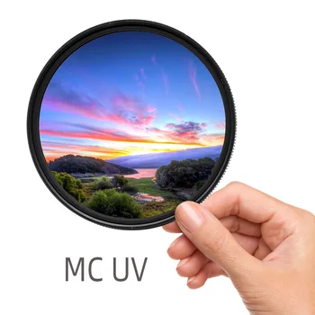

72mm Multi-Coated HD MC UV Protection Camera Lens Filter for Canon 18-200mm 35/1.4L 50/1.2L 85/1.2L Ultra Violet Glass Filter
