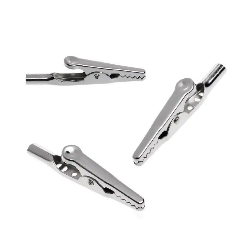 Купить 100 шт. электрический тесты крокодил зажимы типа "крокодил ...