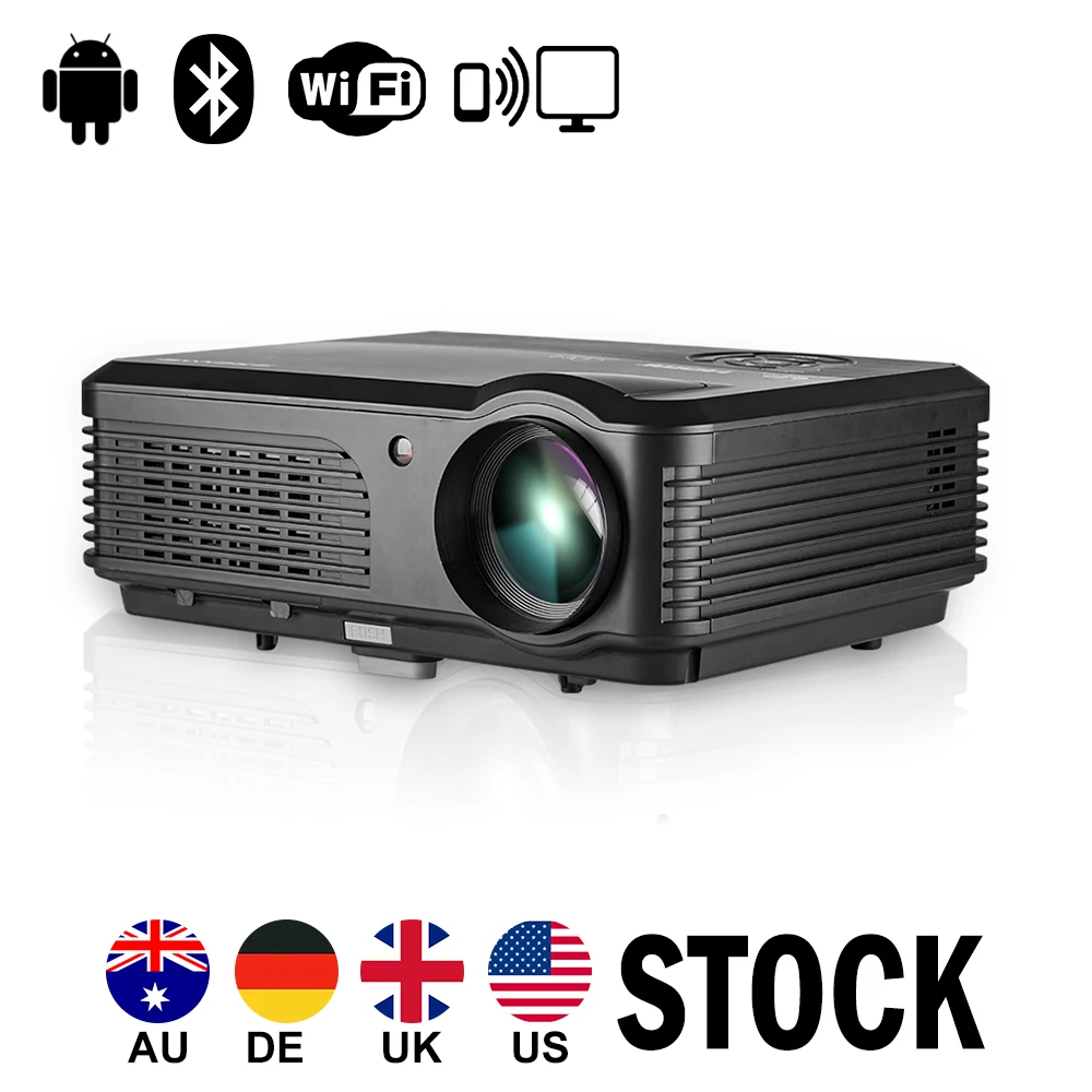 Smart Android Wifi LCD Projector Bluetooth Home Theater Mobile