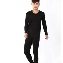 Новое поступление от производителя осеннее Мужское нижнее белье из лайкры и хлопка с тонким круглым воротником Большие размеры XL-6XL